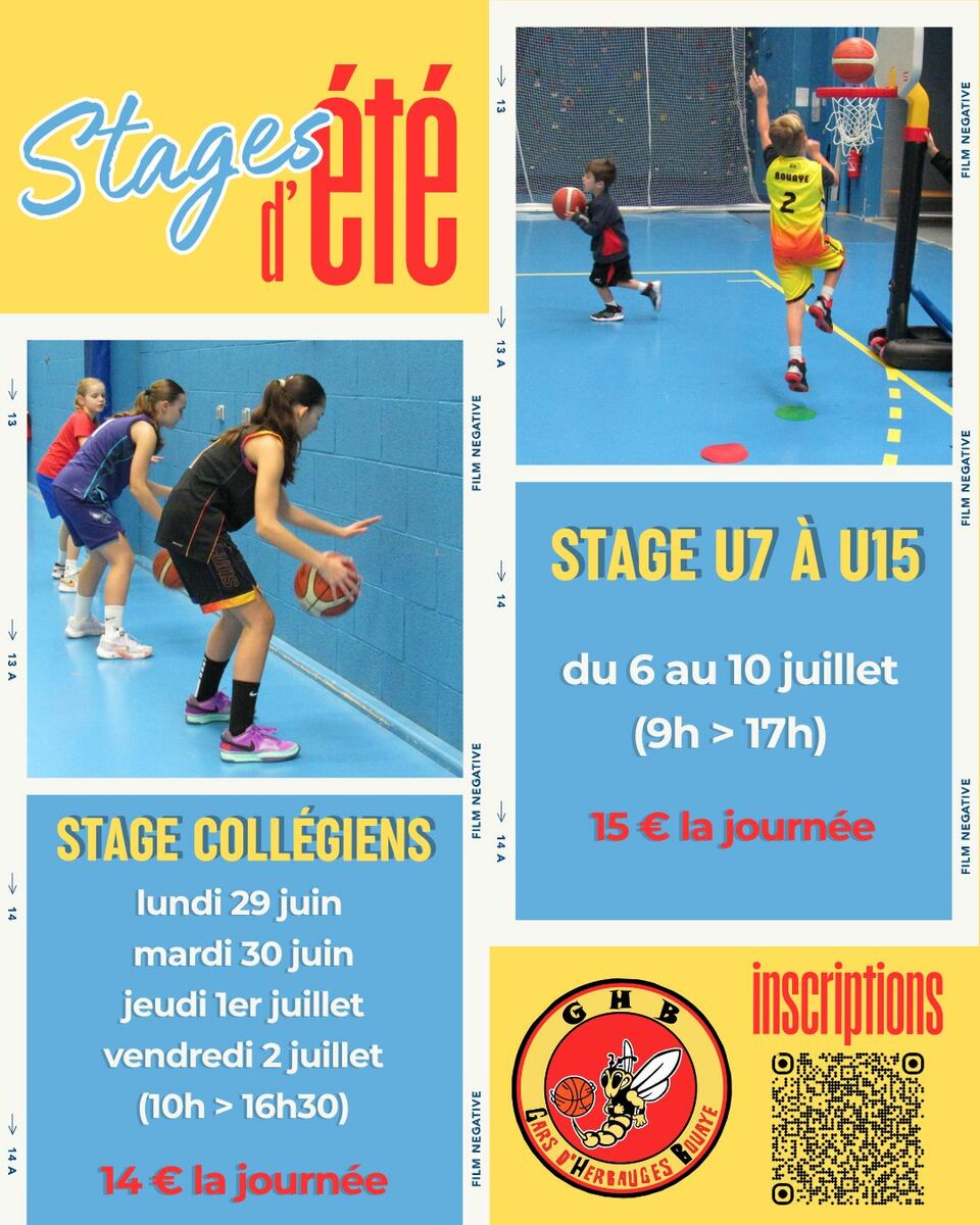 stages d'été