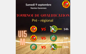 Tournoi qualificatif U15M