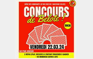 Concours de Belote