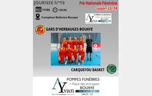 Match à domicile PNF, 17/03 !