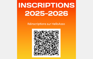 🎫 Réinscriptions saison 2025-2026