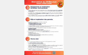 Le guide du joueur, de la joueuse et des parents 2025-2026