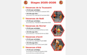 Stages vacances