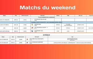 Planning du weekend