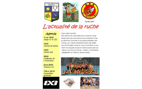 Actualité de la Ruche Février 2019