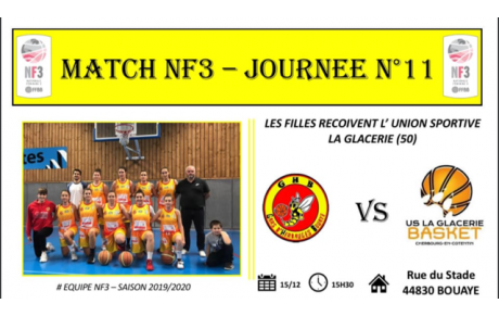 Match NF3 à l'affiche ce Weekend