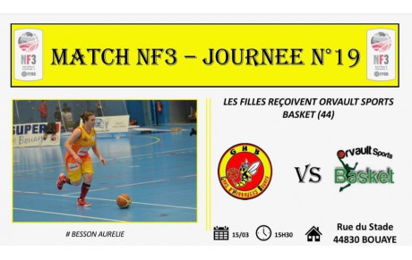 Match NF3 à l'affiche ce Weekend