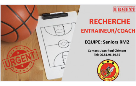 Recherche entraineur/coach RM2