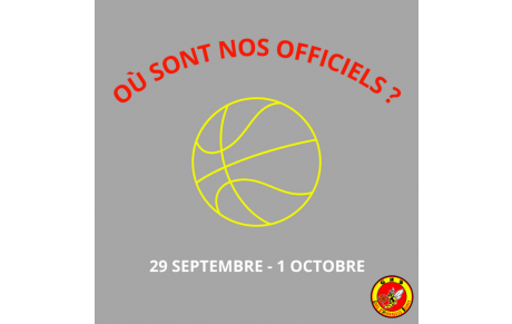 Où sont nos officiels ?