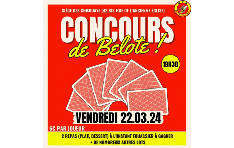 Concours de Belote