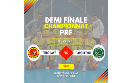 Demi-finale PRF