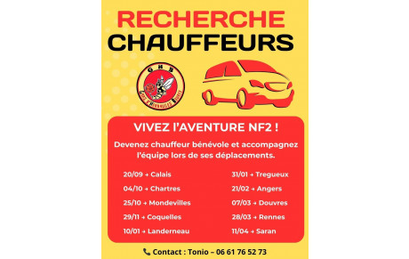 Recherche chauffeurs bénévoles 
