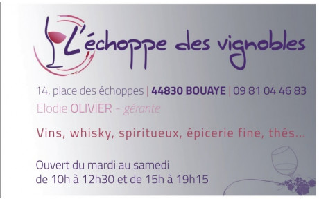 L'échoppe des vignobles