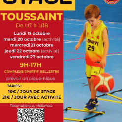 Stages de Toussaint