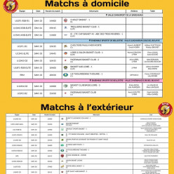 Planning du weekend